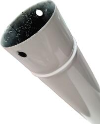 Stebo Füstcső 118/800mm Zománcozott