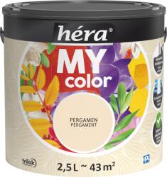 Héra My Color Beltéri Színes Falfesték 2, 5l Pergamen