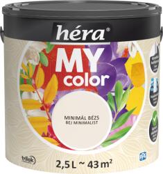 Héra My Color Beltéri Színes Falfesték 2, 5l Minimál Bézs