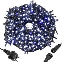 SPRINGOS Karácsonyi Égősor - 1000 LED, 60 m Karácsonyi Fények IP44, Multikolor