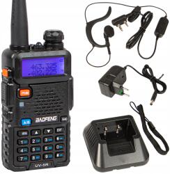 Baofeng UV-5R 8W Rádiókészülék adó-vevő, nagy Rövidhullámú (8143)