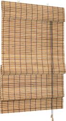 Praktiker Living Praktiker Bambusz Római Roló 90x240cm 11mm + 2, 5mm Natúr/karbonizált
