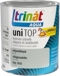 Trilak Aqua Unitop Selyemfényű Zománc Ral 7035 Világosszürke 0, 75 L