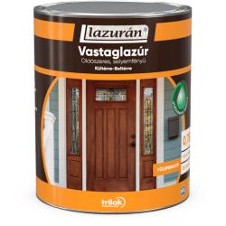 Lazurán Vastaglazúr 0, 75l Mogyoró, Selyemfényű, Oldószeres