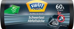 Swirl Profi Zárószalagos Szemeteszsák 60 Liter 12 Darab