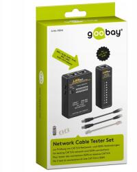 Goobay Kábelezés teszter Goobay Network Cable Tester Set (93010)