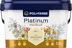 Poli-Farbe Platinum foltálló színes beltéri falfesték BB40 Barna bogáncs, 2, 5l