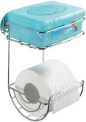 WENKO Turbo-loc Wc-papír Tartó Polccal