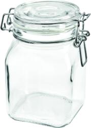 Midea Csatos Befőttes üveg 750ml Szögletes