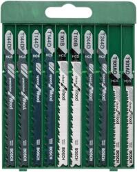 Bosch Dekopír Fűrészlap Készlet 10 Részes T-szár, Fához (2609256744)