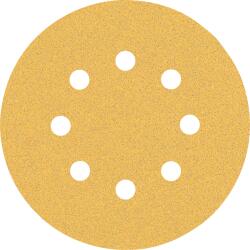 Bosch Csiszolópapír 125mm, G80, 8 Lyukú, 5darabos