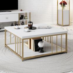  Dohányzóasztal Zenn - White, Gold (618BLY1134)