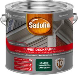 Sadolin Super Deckfarbe Favédő Festék, 2, 5l, Mélyzöld