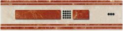Zalakerámia Ibiza fényes barna 20x5cm bordűr