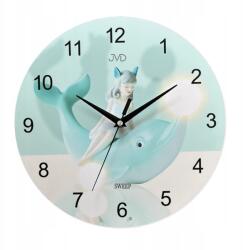 JVD Kék Falióra Jvd HJ108 Gyerek Csendes, Elemmel Olvasható (HJ108)