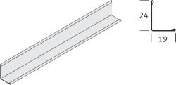  Rigips Ql Falprofil 19x24x3000mm álmennyezet Tartószerkezeti Elem