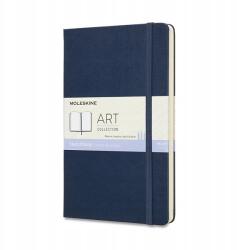 Moleskine vázlatfüzet, kemény, tiszta kék, L