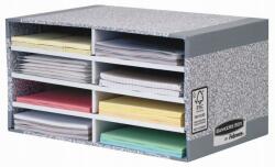 Fellowes Funkcionális asztali szortírozó Fellowes FastFold 490x260x310 8 rekeszes (08750EU)