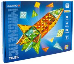 Geomag Geomag: Magnetic Tiles Gems Rocket 32db-os rakéta készlet (241054-12818) - jatekshop