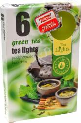 ADMIT Melegítő illatgyertya Green Tea Zöld Tea 6 db-os (281)