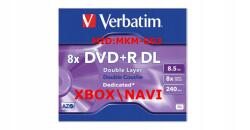 Verbatim Dvd+r DL MKM003 Xbox+navigáció 5db slim