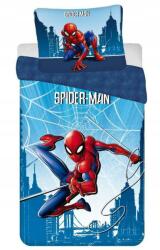 Jerry Fabrics Ágyneműhuzat 140x200 Pókember ember pók kék párnahuzat 70x90 (01222-SPIDERBPO0A)