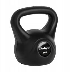 Rebel RBA-2311 Kettlebell Active 2 kg, fekete (RBA-2311)