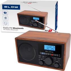 BLOW Retro Konyhai Rádió Hordozható Fm LCD Kijelző Bluetooth Usb-c Aux Sd (77-538#)