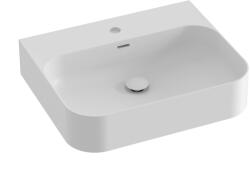 RAVAK Ceramic mosdótál 55.3x45.2 cm négyszögletes klasszikus fehér XJX0E155006 (XJX0E155006)