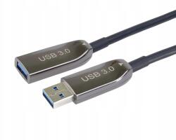 PremiumCord Optikai hosszabbító kábel Aoc Usb 3.0 A/ apa A/ anya, 20m… (ku3opt20)