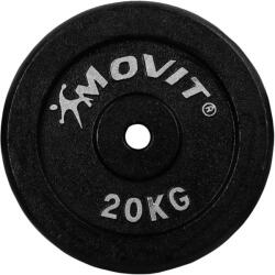 MOVIT Súlyzótárcsa 20 kg öntöttvas (20040695) Súlytárcsa