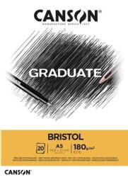 Canson Pad Graduate Bristol Vázlatfüzet 20 A5 180 g (C400110382)