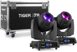 BeamZ Tiger 7R 230W 2db MkIII Robotlámpa + Hordozó doboz