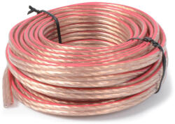 PD CONNEX RX32 Gumírozott Univerzális Hangfalkábel - Átlátszó (2×1, 5 mm2, 10m)