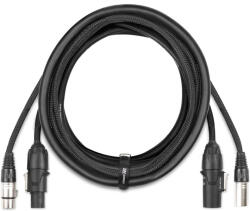 PD CONNEX CX13-5 DMX/FÉNY Jel&Táp Hosszabbító Kombikábel (XLR + PowerCon)