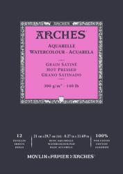ARCHES Watercolour Hot Pressed Vázlatfüzet 12 21 x 297 cm 300 g (A1795096)