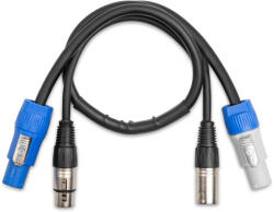 PD CONNEX CX11-0.50 DMX/FÉNY Jel&Táp Hosszabbító Kombikábel (XLR + PowerCon)