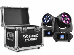 BeamZ Fuze 610Z 2 db 6x10W LED Wash Robotlámpa + Hordozó Doboz