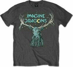 Imagine Dragons Ing Elk in Stars Unisex Charcoal Grey M (IMDRTS02MC02)
