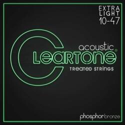 Cleartone Phos-Bronze Extra Light 10-47 Akusztikus gitárhúrok (7410)