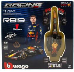 Bburago 1/24 F1 KIT versenyautó pilótával - Red Bull Racing RB19 Ajánlott 14-99 éves korig fiúknak [Cikkszám 5221]