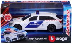 Bburago 1 /43 Audi A6 szirénázó magyar rendőrautó Ajánlott 3-6 éves korig fiúknak (66712)