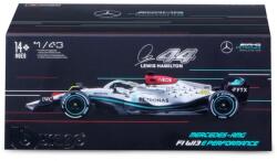 Bburago 1/43 versenyautó - MB F1 W13 E Performance(with helmet) Ajánlott 14-99 éves korig fiúknak [Cikkszám 42544]