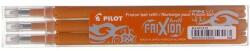 Pilot FriXion Ball 3 darabos betétszett közepes heggyel narancssárga (BLS-FR-7-O-S3) (BLS-FR-7-O-S3) (BLS-FR-7-O-S3)