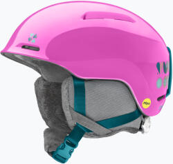 Smith Optics Cască de schi pentru copii Smith Glide Jr Mips vivid pink hearts