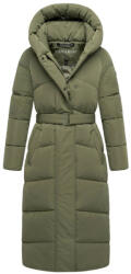 Navahoo Női hosszú téli kabát EISBLICK, olajzöld