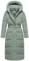 Navahoo Női hosszú téli kabát EISBLICK, füstös menta