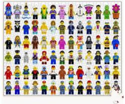 Chronicle Books 82278 - Lego Minifigure - 1000 db-os puzzle (82278)