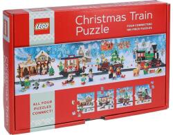 Galison Chronicle Books 21335 - Lego Christmas Train - 4 x 100 db-os puzzle (21335)