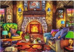 Trefl 37534 - Kirándulás a hegyekbe - 2 x 500 db-os puzzle (37534)